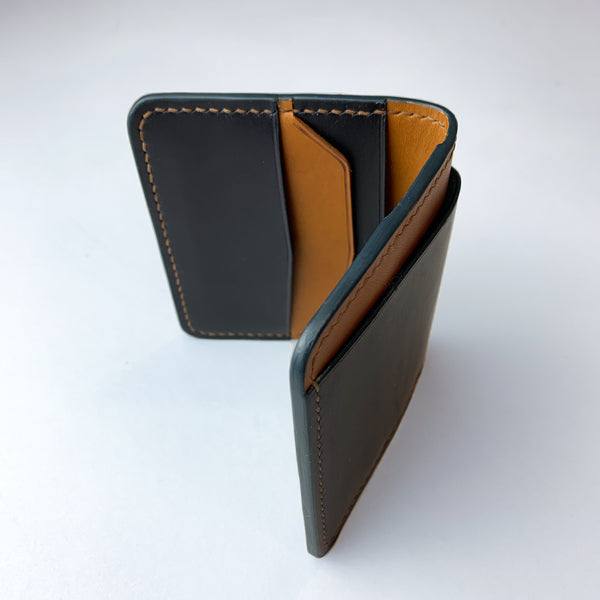 Luxury Handmade Chevron Leather Bifold Wallet Made in Ottawa Canada ...